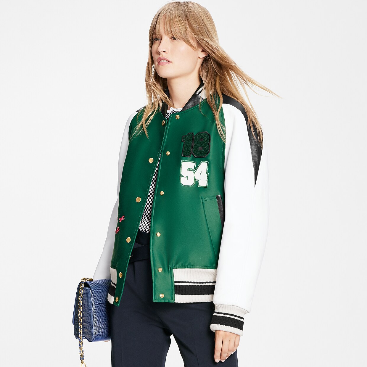 Louis Vuitton Patch Varsity Jacket Women ReadytoWear LOUIS